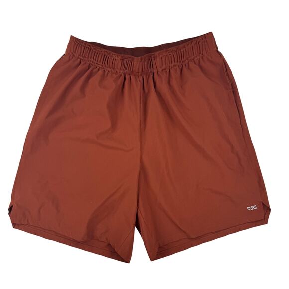 DSG Agility Shorts Mens Small 6" Inseam Autumn Rust - Picture 1 of 3